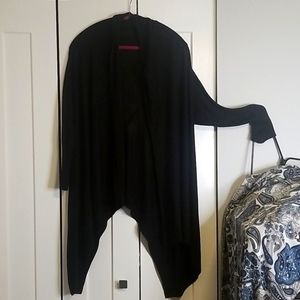 A symmetrical cardigan